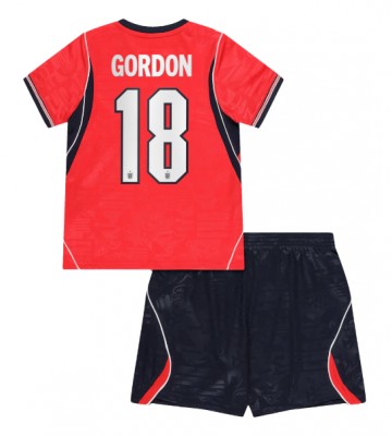 England Anthony Gordon #18 Replika Bortatröja Barn VM 2026 Kortärmad (+ Korta byxor)